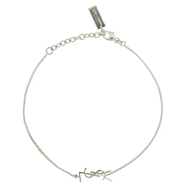 Vòng Đeo Tay Nữ Yves Saint Laurent YSL Silver 635533 Y1500 8126 Màu Bạc - Trang sức - Vua Hàng Hiệu