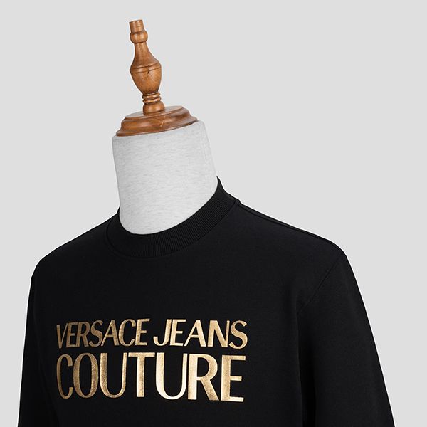Áo Nỉ Versace Jeans Couture 71GAIT08-CF00T Màu Đen - 3