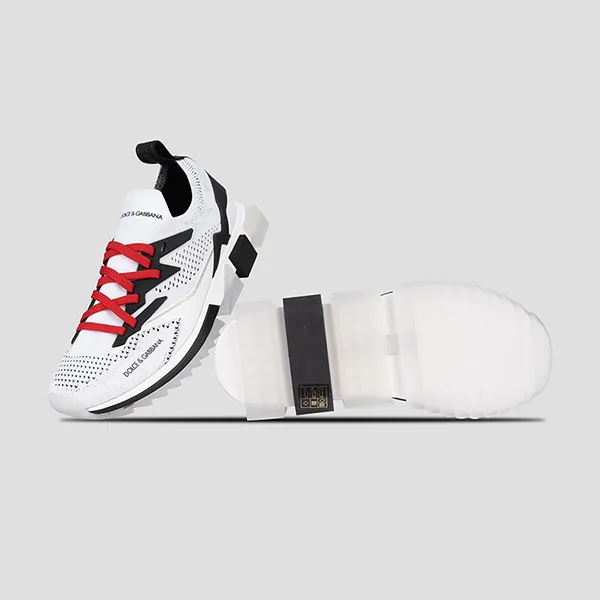 Giày Sneakers Dolce & Gabbana D&G Sorrento CS1822 AW476 89697 Màu Đen Trắng - Giày - Vua Hàng Hiệu