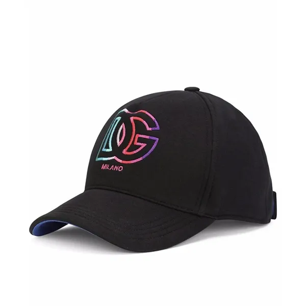 Mũ Dolce & Gabbana D&G Logo-Print Baseball Cap IH096M HUML9 S8450 Màu Đen