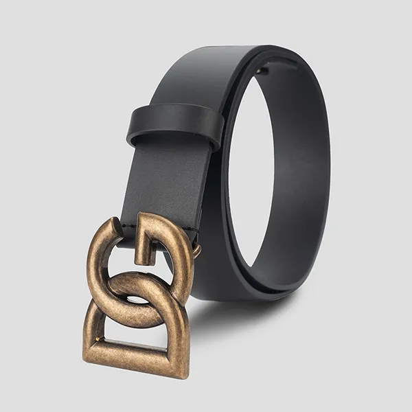Thắt Lưng Nam Dolce & Gabbana D&G Crossover DG Buckle Belt BC4644AX622 Màu Đen Size 95