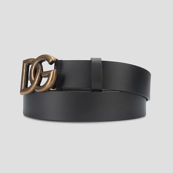 Thắt Lưng Nam Dolce & Gabbana D&G Crossover DG Buckle Belt BC4644AX622 Màu Đen Size 95