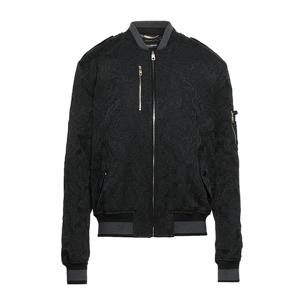 Áo Bomber Nam Dolce & Gabbana D&G Men's Blouson Màu Đen