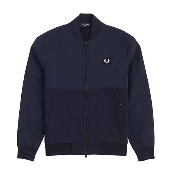 Áo Bomber Fred Perry Chest Blue Track Jacket J9542 608 Màu Xanh Navy Size XS - Thời trang - Vua Hàng Hiệu