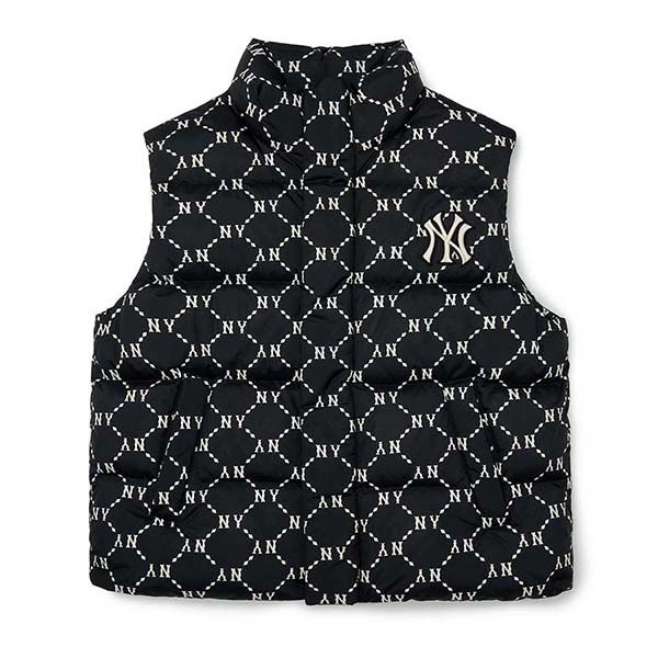 Áo Ghi Lê MLB Monogram Vest New York Yankees 3ADVM2026-50BKS Màu Đen - 2