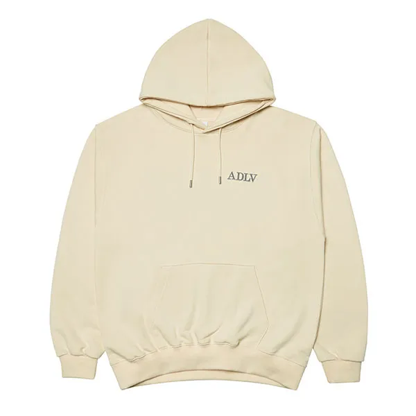 Áo Hoodie Acmé De La Vie ADLV Basic Logo Tuft Embroidery Màu Be - Thời trang - Vua Hàng Hiệu