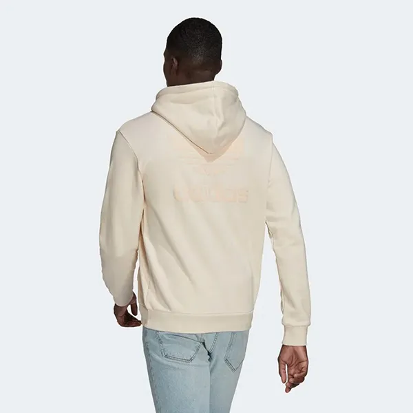 Áo Hoodie Adidas Ba Lá Series Street HK2790 Màu Kem