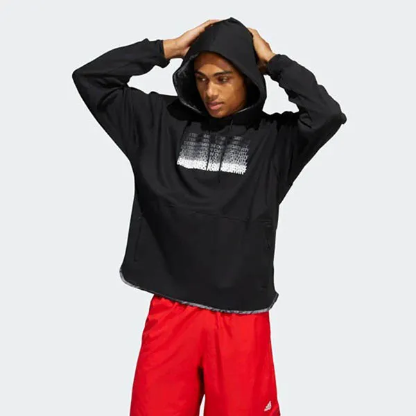 Áo Hoodie Adidas Inno Donovan Mitchell HI5824 Màu Đen