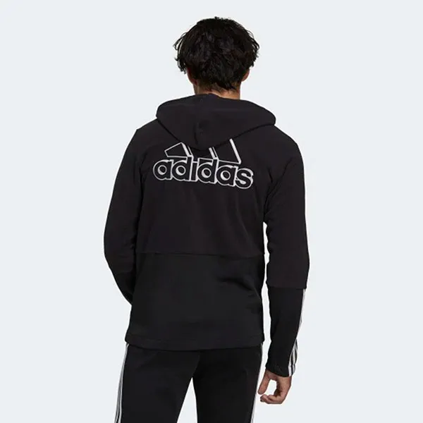 Áo Hoodie Adidas Q4 BLUV FZ HD GV5297 Màu Đen