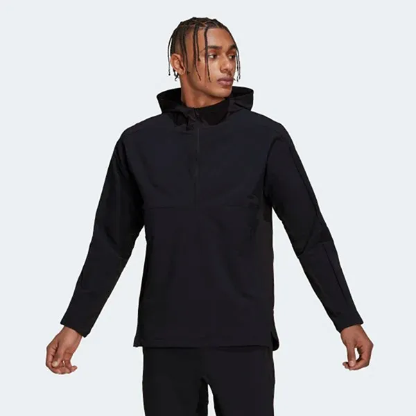 Áo Hoodie Adidas Workout Cordura HD3519 Màu Đen Size 2XL