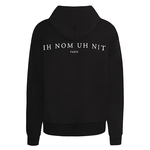 Áo Hoodie Ih Nom Uh Nit Black Graphic Printed NUW22223 009 Màu Đen Size M