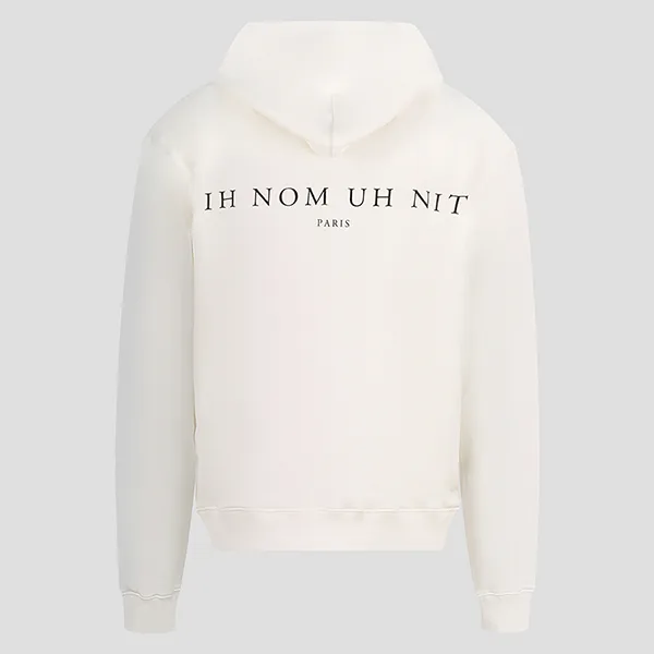Áo Hoodie Ih Nom Uh Nit White Graphic Printed NUW22226 081 Màu Trắng Size XS - Thời trang - Vua Hàng Hiệu