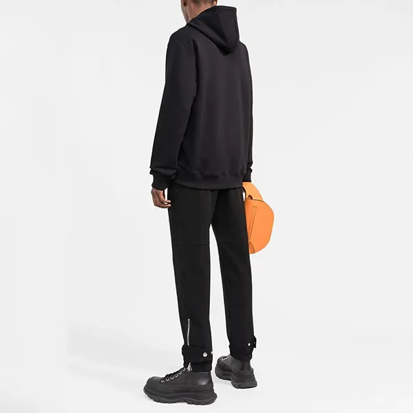 Áo Hoodie Kenzo Cross Stitch Tiger Logo FC65SW3414XD 99 Màu Đen Size S