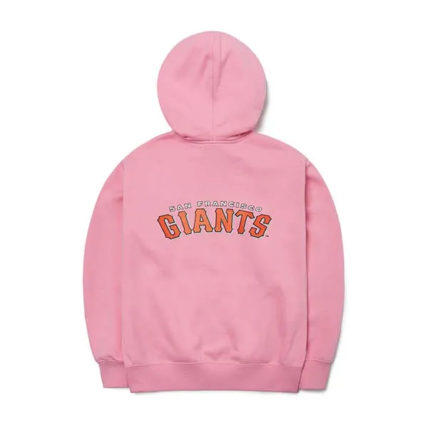 Áo Hoodie MLB City Overfit Raised Hood Zip Up San Francisco Giants 3ATRC0126-14PKS Màu Hồng - Thời trang - Vua Hàng Hiệu