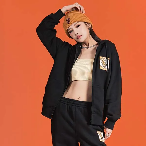 Áo Hoodie MLB City Overfit Zip Up Chicago White Sox 3ATRC0126-44BKS Màu Đen - Thời trang - Vua Hàng Hiệu