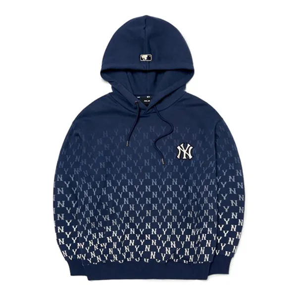 Áo Hoodie MLB Monogram Gradation Overfit Hoodie New York Yankees 3AHDM0624-50NYD Màu Xanh Navy - Thời trang - Vua Hàng Hiệu