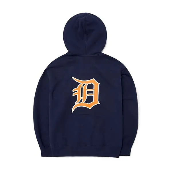 Áo Hoodie MLB Zip Up Detroit Tigers 3ATRB0426-46NYD Màu Xanh Navy - Thời trang - Vua Hàng Hiệu