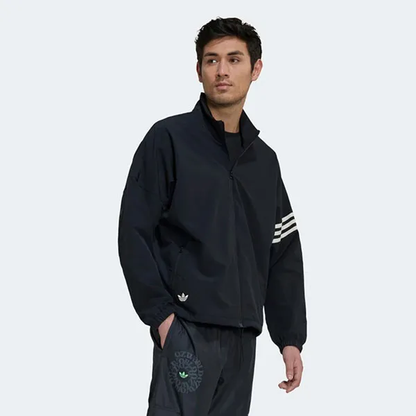 Áo Khoác Nam Adidas Adicolor Neuclassics Track Jacket Màu Đen Size S - 3