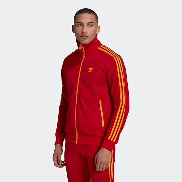 Áo Khoác Adidas Beckenbauer HK7407 Màu Đỏ - 1