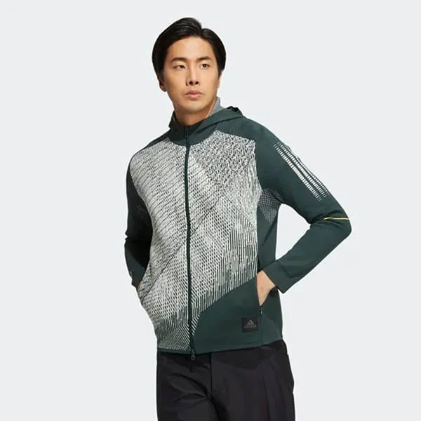 Áo Khoác Adidas Primeknit Statement HG4132 Màu Xanh Xám