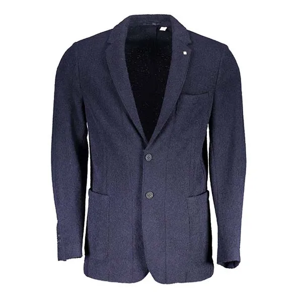 Áo Khoác Blazer Len Gant 18037705047-1_BLU_410 Màu Xanh Than Size 50