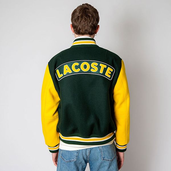 Lacoste - GOLF le FLEUR* x Lacoste Wool Varsity Jacket | HBX - Globally  Curated Fashion and Lifestyle by Hypebeast