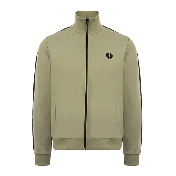 Áo Khoác Fred Perry Cardigan Men's Khaki J3524 Màu Xanh Olive Size S - Thời trang - Vua Hàng Hiệu