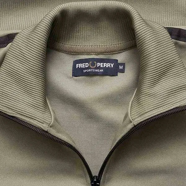Áo Khoác Fred Perry Cardigan Men's Khaki J3524 Màu Xanh Olive Size S - Thời trang - Vua Hàng Hiệu