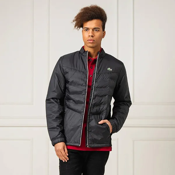 Áo Khoác Lacoste Jacket Regular Fit BH8847 Màu Đen Size 44 - Thời trang - Vua Hàng Hiệu