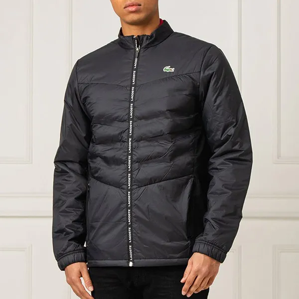 Áo Khoác Lacoste Jacket Regular Fit BH8847 Màu Đen Size 44 - Thời trang - Vua Hàng Hiệu