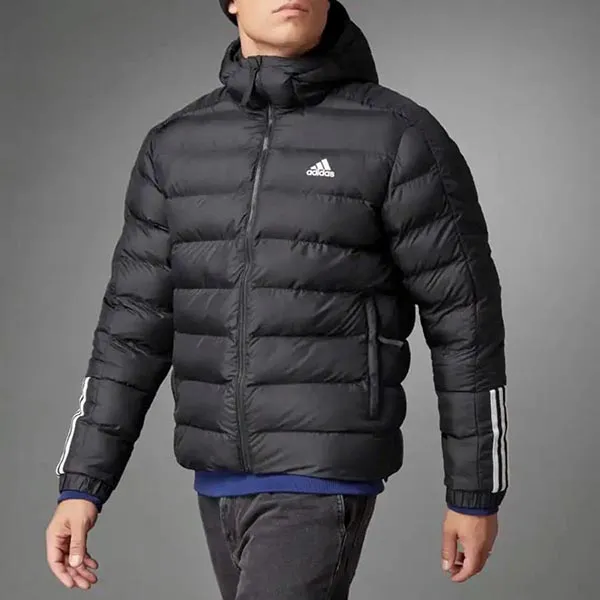 Áo Khoác Lông Vũ Adidas Itavic 3-Stripes Midweight GT1674 Màu Đen Size M