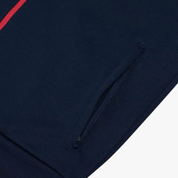 Áo Khoác Nỉ Lacoste Sport Zippered Regular Fit 11 SH1555 Màu Xanh Navy Size S