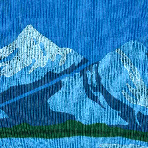 Áo Len Acmé De La Vie ADLV Landscape Artwork Knit Blue Màu Xanh Blue - 3