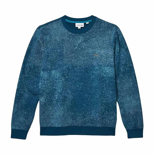 Áo Len Lacoste Men's Motion Quick Dry Crewneck Sweatshirt SH5184 Màu Xanh Size M