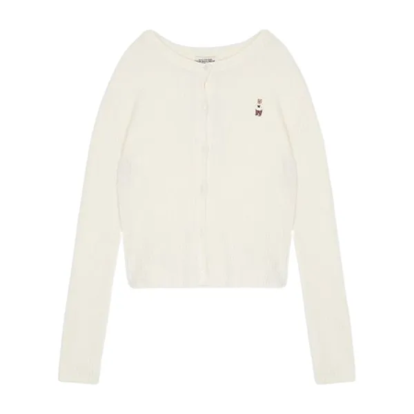 Áo Len WHOAU Steve Cashmere WHCKC3711F Màu Trắng Kem