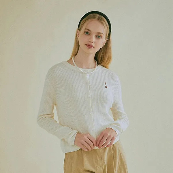 Áo Len WHOAU Steve Cashmere WHCKC3711F Màu Trắng Kem