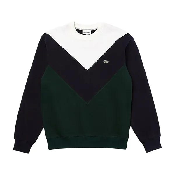 Áo Nỉ Lacoste Sweatshirt Men's SH2185 FFY Màu Xanh Navy Size XS
