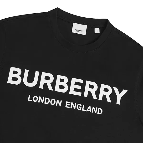Áo Phông Burberry Logo Printed 8026016 A1189SS22 Màu Đen Size L