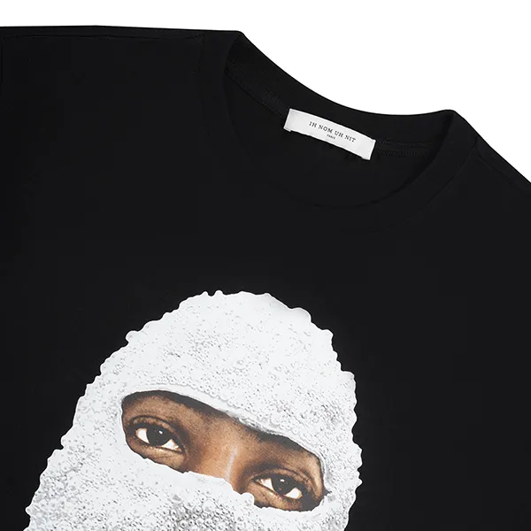Áo Phông Ih Nom Uh Nit Black Graphic Printed NUW22224 009 Màu Đen Size L
