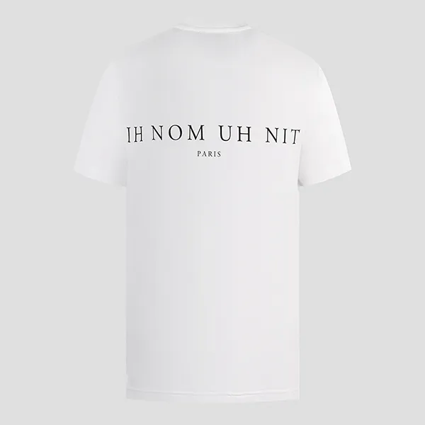 Áo Phông Ih Nom Uh Nit White Graphic Printed NUW22221 081 Màu Trắng Size XS - 4