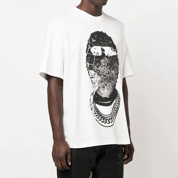 Áo Phông Ih Nom Uh Nit White Graphic Printed NUW22231 081 Màu Trắng Size XS - Thời trang - Vua Hàng Hiệu
