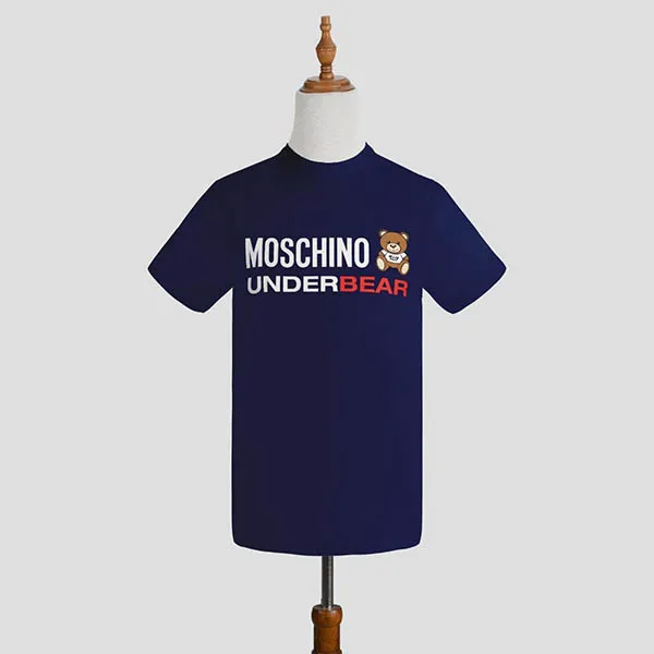 Áo Phông Moschino Underbear 2011 T191481030290 Màu Xanh Navy Size XL