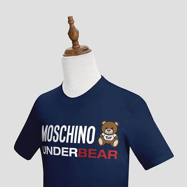 Áo Phông Moschino Underbear 2011 T191481030290 Màu Xanh Navy Size XS - Thời trang - Vua Hàng Hiệu