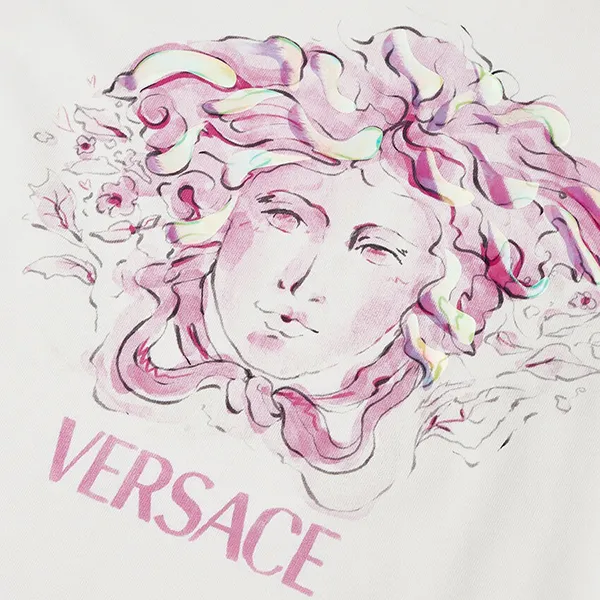 Áo Phông Versace Medusa White 1000052 1A04708 2W970 Màu Trắng