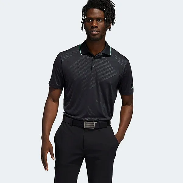 Áo Polo Adidas Golf Primegreen GR3107 Màu Đen Size L