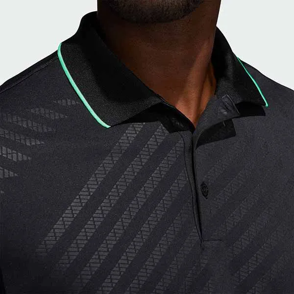 Áo Polo Adidas Golf Primegreen GR3107 Màu Đen Size L