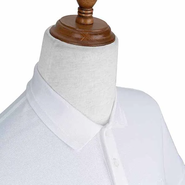 Áo Polo Burberry 8043123 A1464 Màu Trắng Size XL