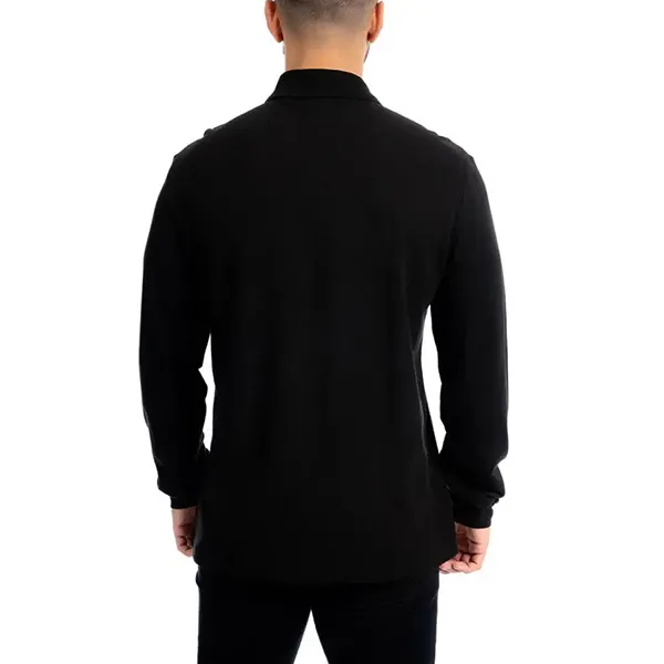 Áo Polo Dài Tay Lacoste Men's Classic Fit LA6239450 Màu Đen Size 3XL