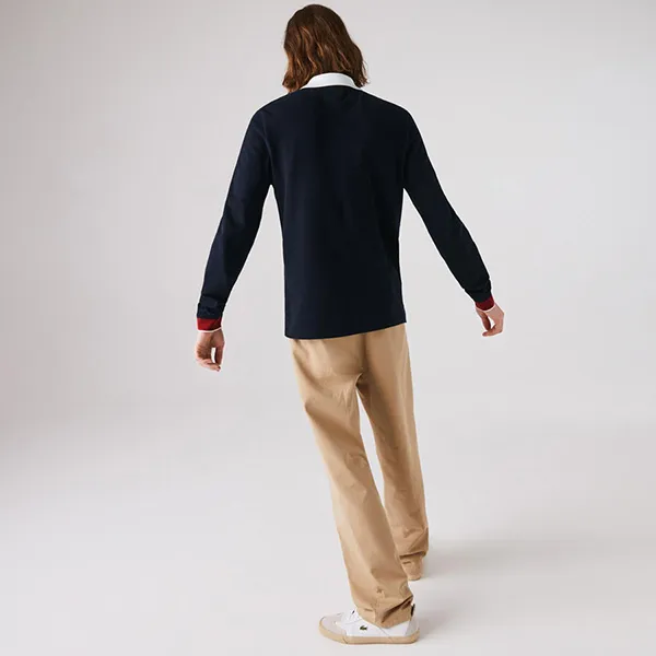 Áo Polo Dài Tay Nam Lacoste Regular Fit Made In France Polo PH1873-FZG Màu Xanh Đen Size 2 - Thời trang - Vua Hàng Hiệu