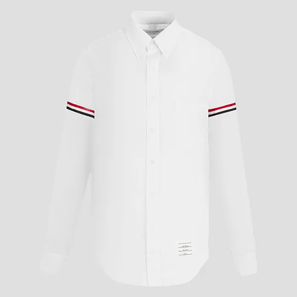 Áo Sơ Mi Thom Browne RWB White MWL150E03113 Màu Trắng